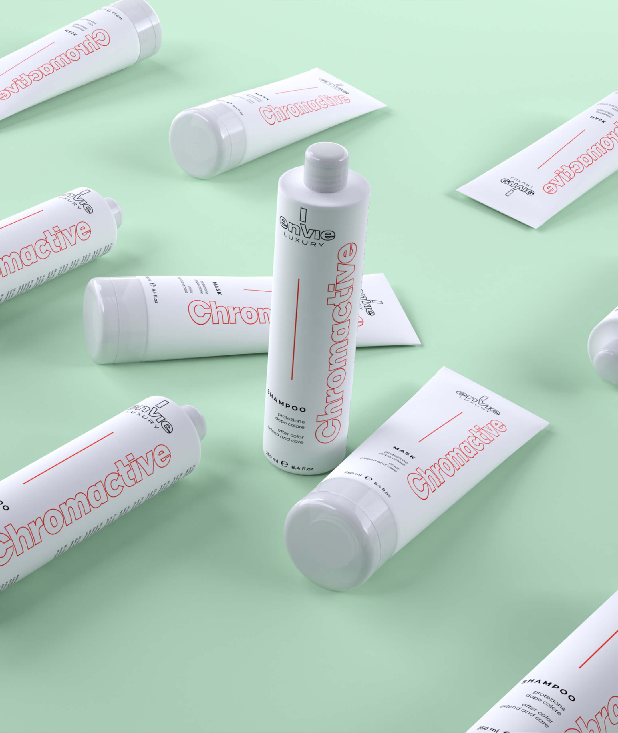 Envie Chromactive color care products