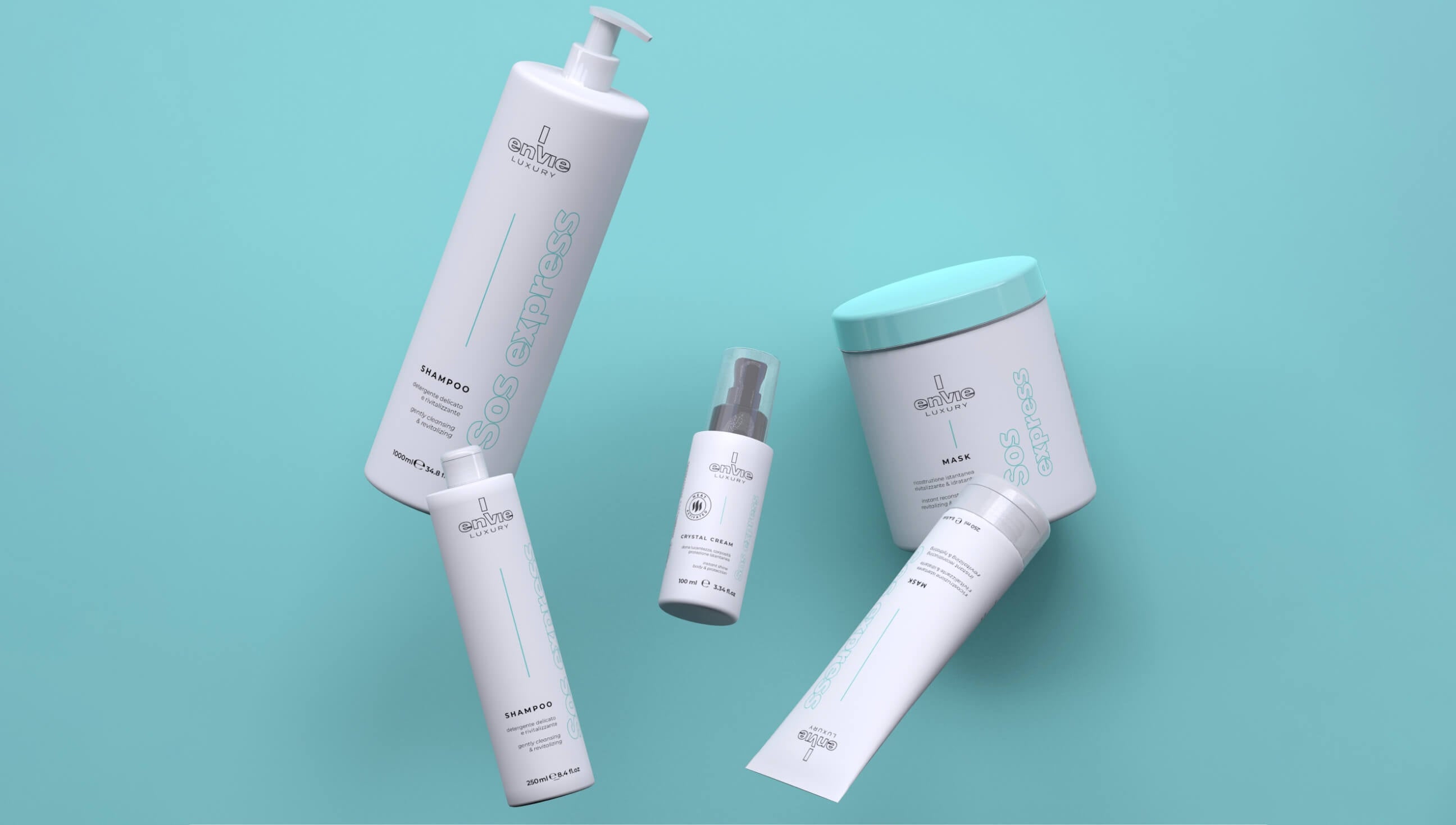 Envie SOS Express damage repair products